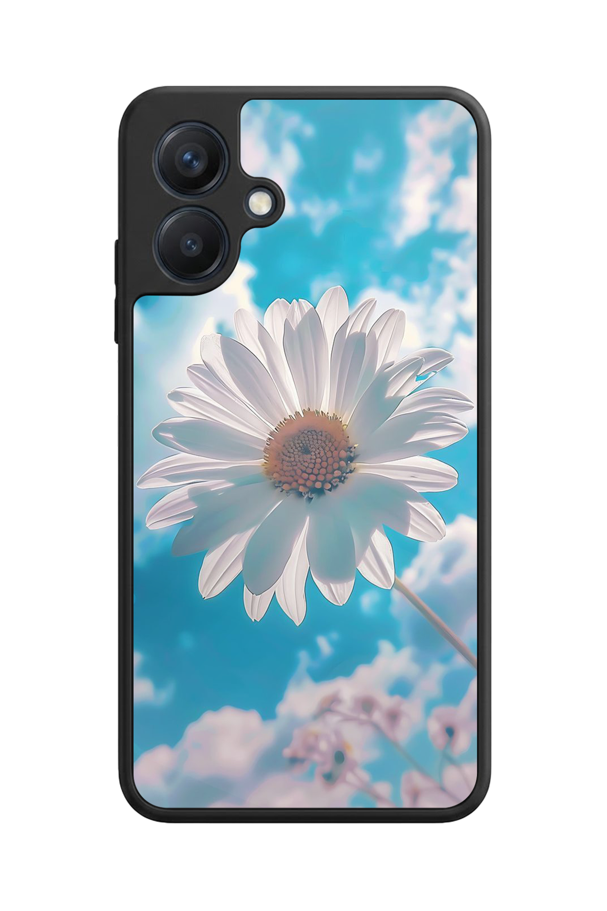 Samsung Galaxy A07 Uyumlu Cicek Tasarımlı Glossy Premium Kılıf