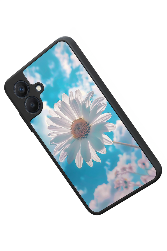 Samsung Galaxy A07 Uyumlu Cicek Tasarımlı Glossy Premium Kılıf