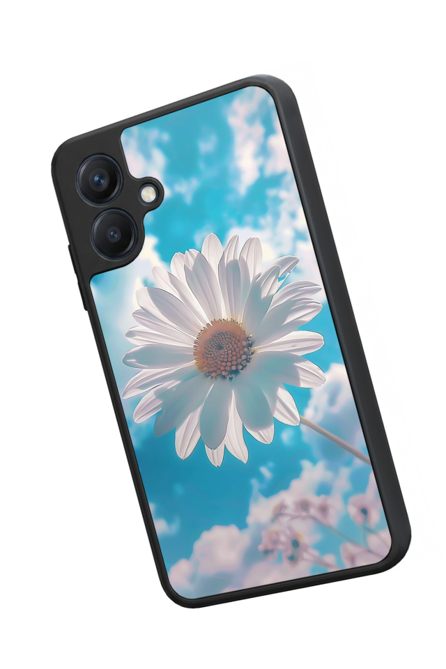 Samsung Galaxy A07 Uyumlu Cicek Tasarımlı Glossy Premium Kılıf