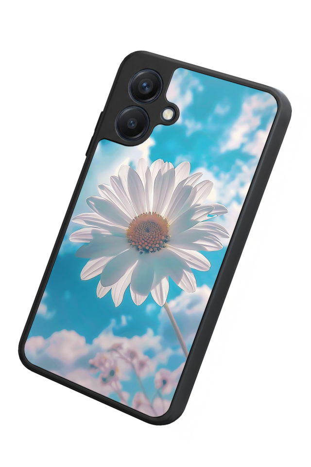 Samsung Galaxy A07 Uyumlu Cicek Tasarımlı Glossy Premium Kılıf