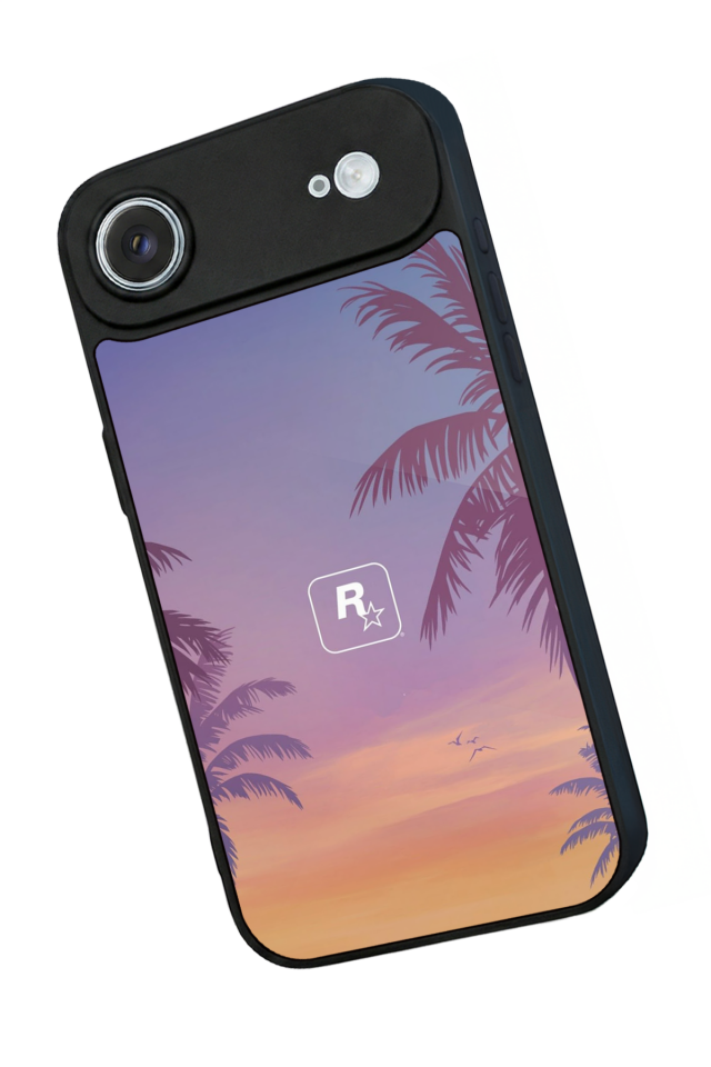 iPhone 17 Air Uyumlu GTA Tasarımlı Glossy Premium Kılıf