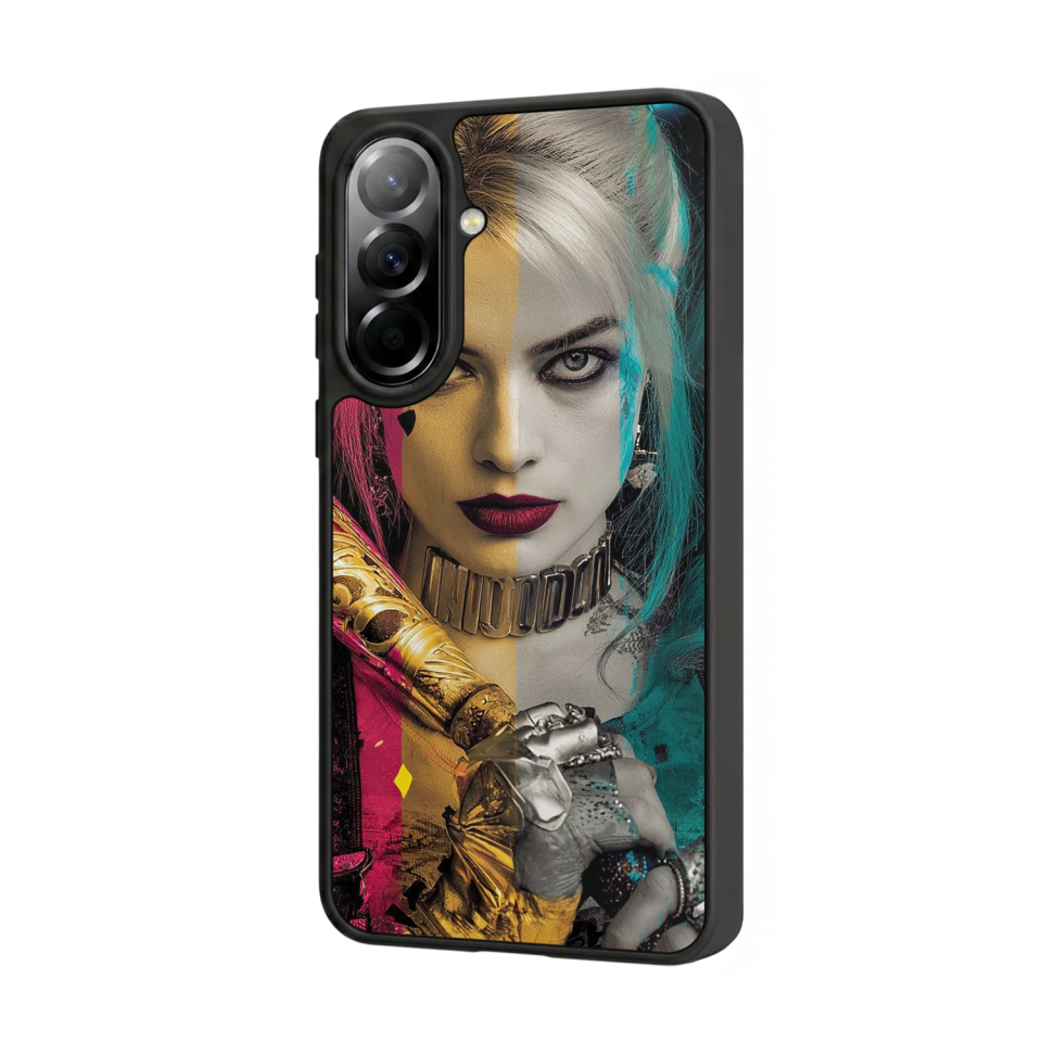 Samsung Galaxy A37 Uyumlu HarleyQueen Tasarımlı Glossy Premium Kılıf