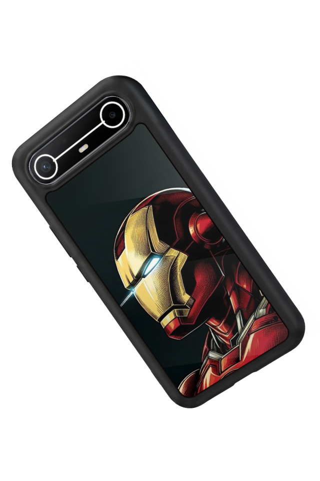 Tecno Spark Slim 5G Uyumlu  Iron Man ( Demir Adam ) Tasarımlı Glossy Premium Kılıf