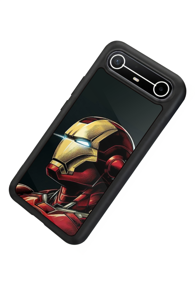 Tecno Spark Slim 5G Uyumlu  Iron Man ( Demir Adam ) Tasarımlı Glossy Premium Kılıf