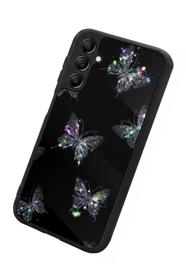 Samsung Galaxy A14 Uyumlu Kelebek Tasarımlı Glossy Premium Kılıf