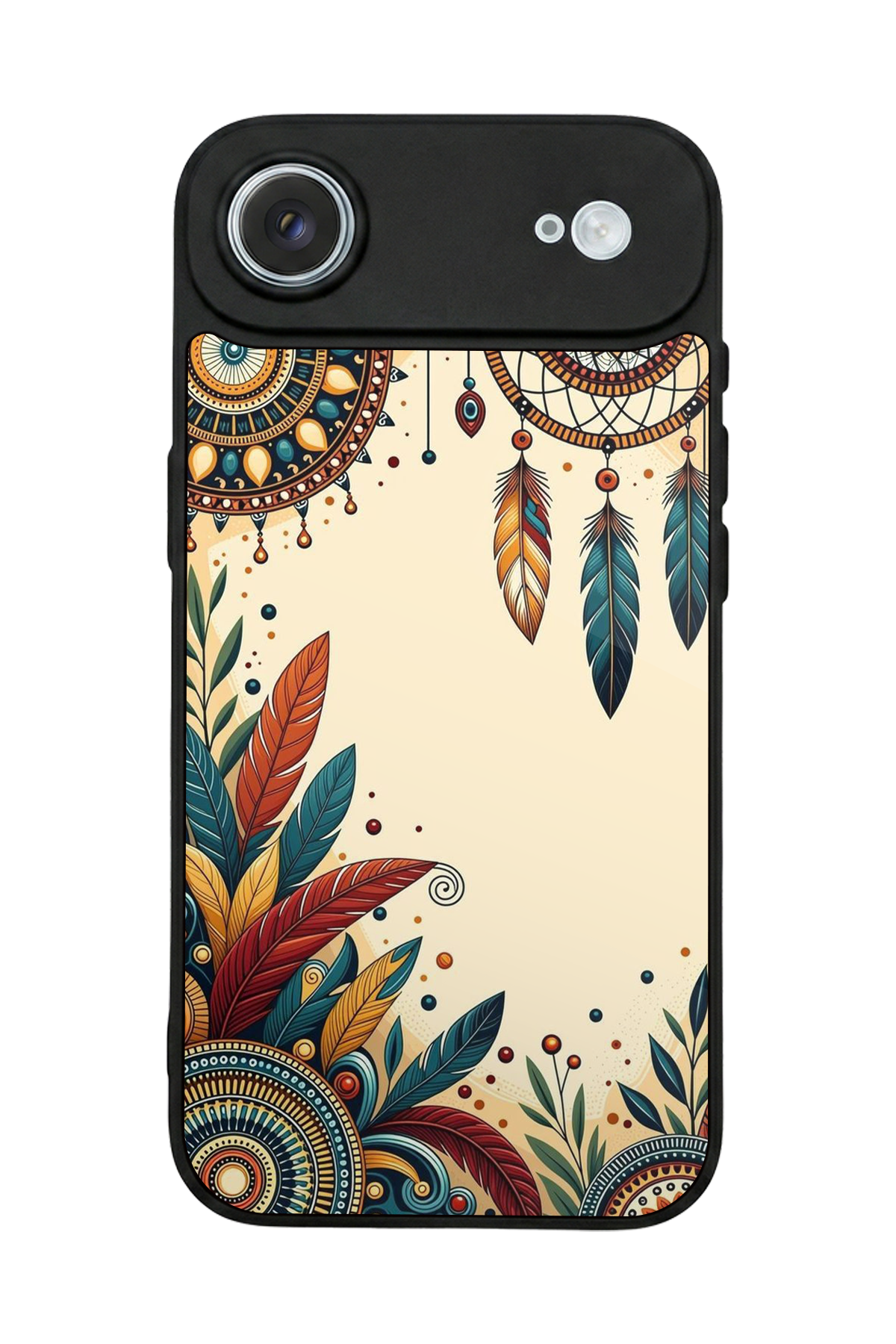iPhone 17 Air Uyumlu Mandala Tasarımlı Glossy Premium Kılıf