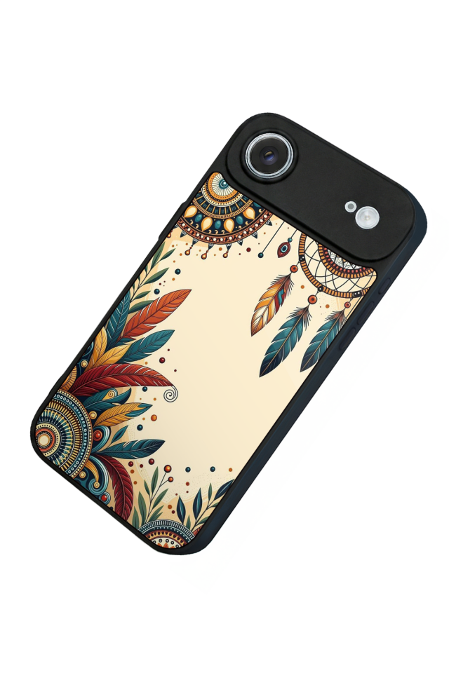 iPhone 17 Air Uyumlu Mandala Tasarımlı Glossy Premium Kılıf