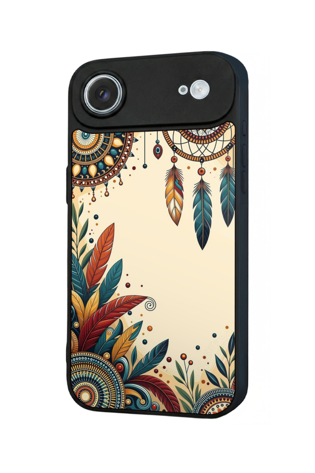 iPhone 17 Air Uyumlu Mandala Tasarımlı Glossy Premium Kılıf