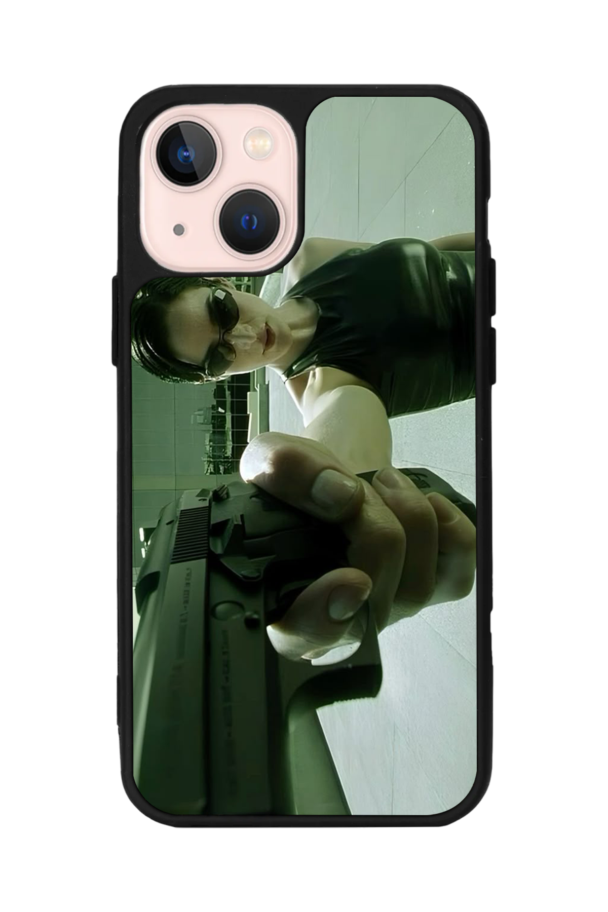 iPhone 13/14 Uyumlu MatriiPhone 13/14 Tasarımlı Glossy Premium Kılıf