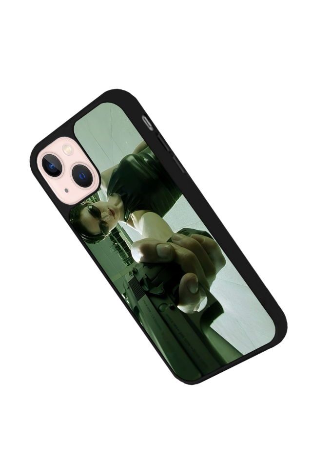 iPhone 13/14 Uyumlu MatriiPhone 13/14 Tasarımlı Glossy Premium Kılıf