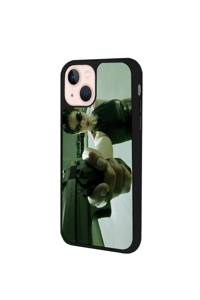 iPhone 13/14 Uyumlu MatriiPhone 13/14 Tasarımlı Glossy Premium Kılıf