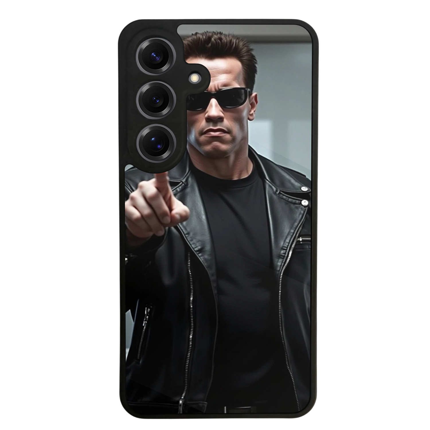 Samsung Galaxy S25 Uyumlu Terminator Tasarımlı Glossy Premium Kılıf