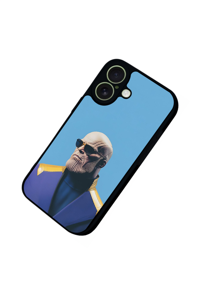 iPhone 17 Uyumlu Thanos Tasarımlı Glossy Premium Kılıf