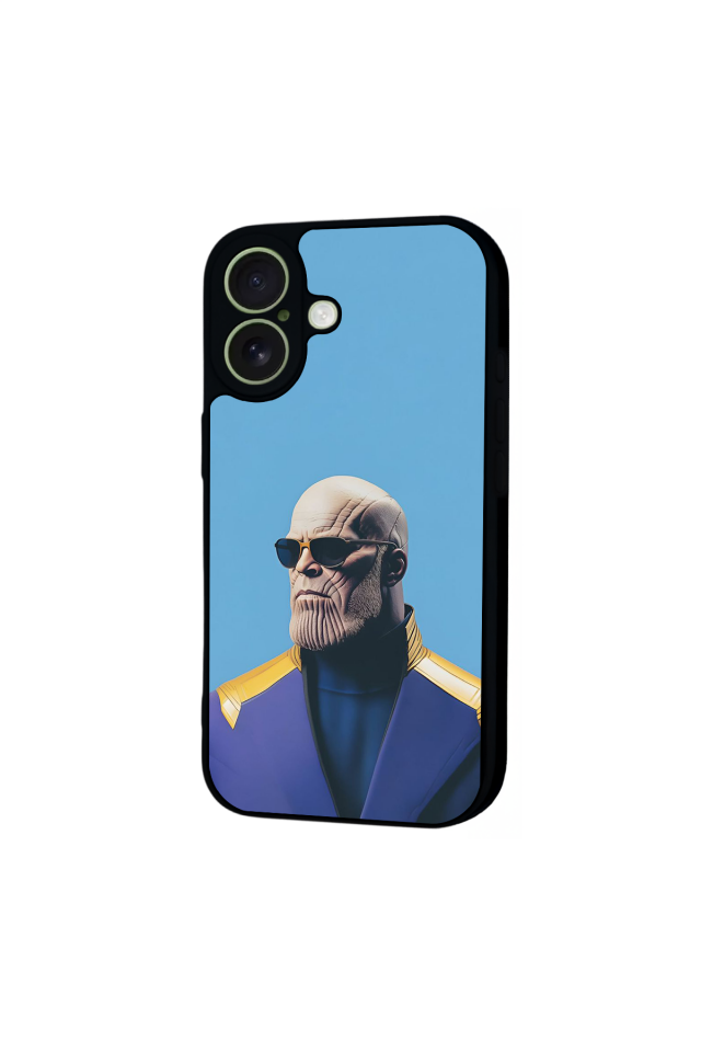 iPhone 17 Uyumlu Thanos Tasarımlı Glossy Premium Kılıf