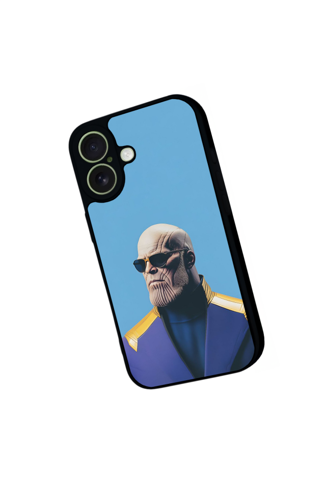 iPhone 17 Uyumlu Thanos Tasarımlı Glossy Premium Kılıf