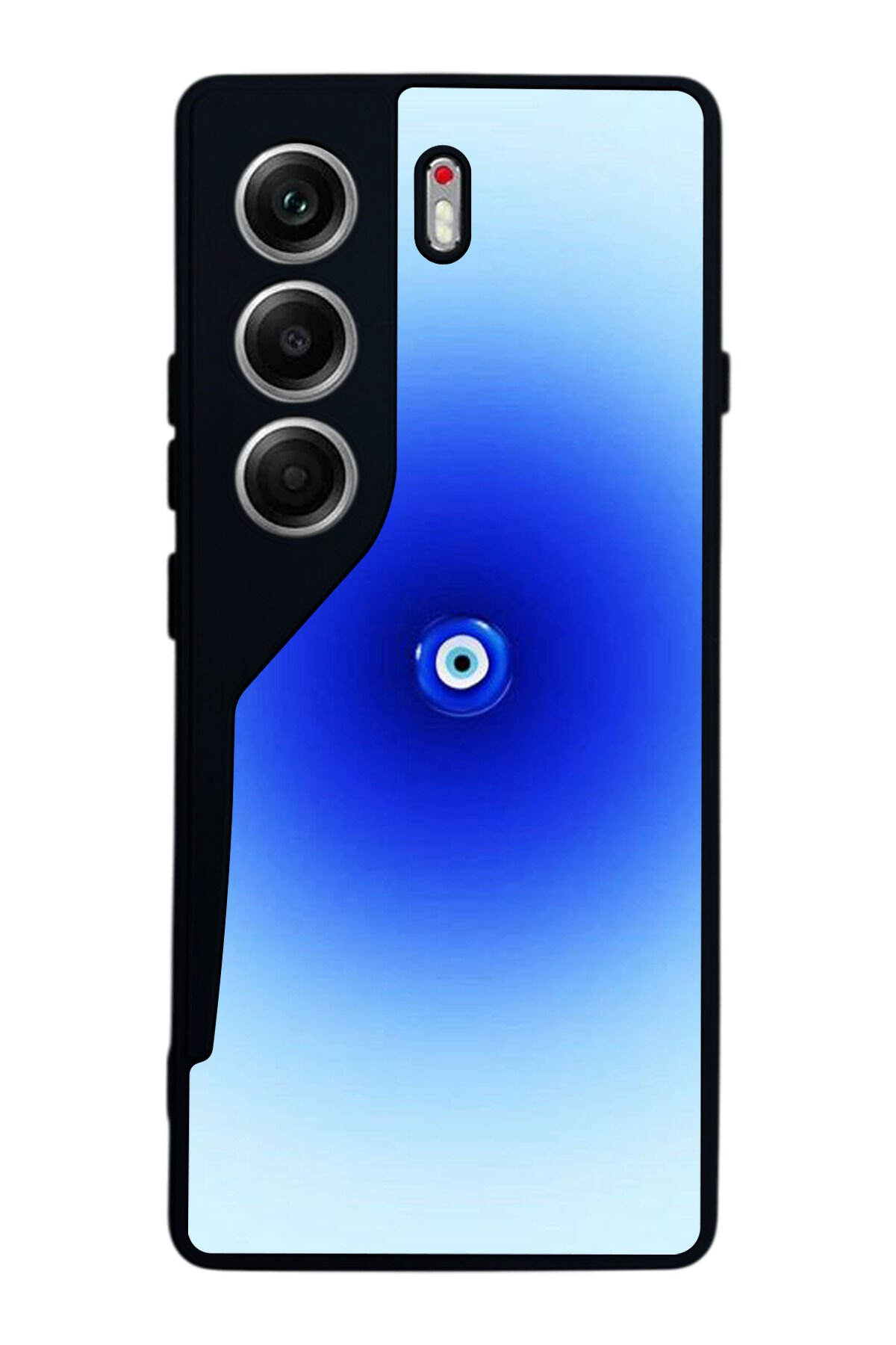 Tecno Camon 40 Uyumlu Nazar Tasarımlı Glossy Premium Kılıf