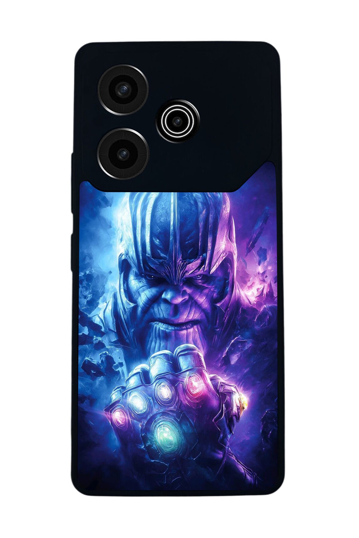 Tecno Pova 6 Uyumlu Thanos Tasarımlı Glossy Premium Kılıf