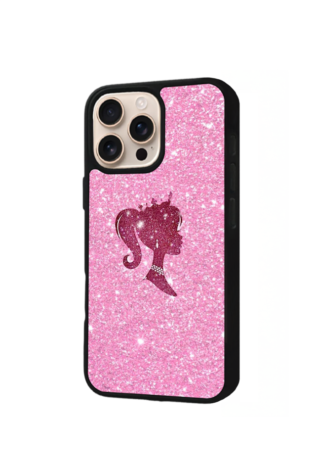 iPhone 16 Pro Max Uyumlu Barbie Tasarımlı Glossy Premium Kılıf