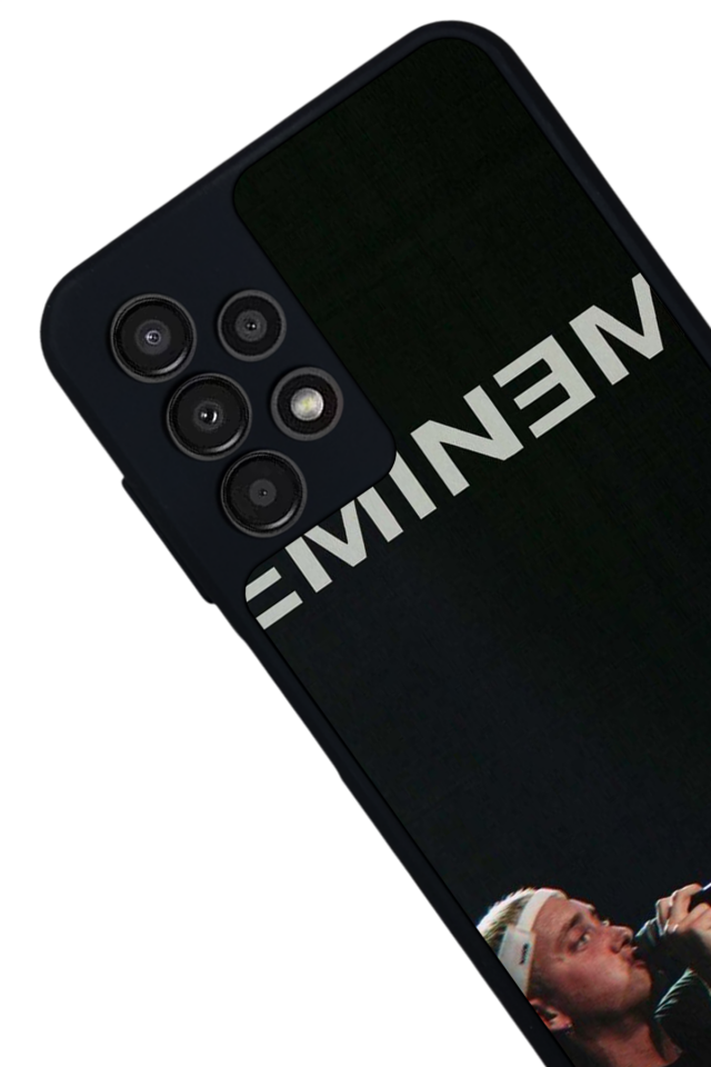 Samsung Galaxy A13 Uyumlu Eminem Tasarımlı Glossy Premium Kılıf