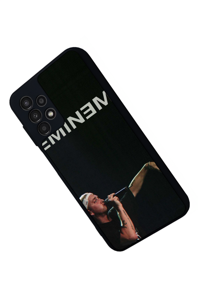 Samsung Galaxy A13 Uyumlu Eminem Tasarımlı Glossy Premium Kılıf