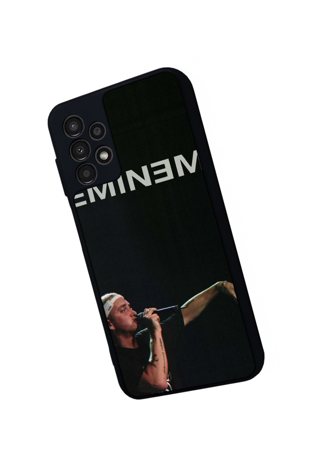 Samsung Galaxy A13 Uyumlu Eminem Tasarımlı Glossy Premium Kılıf