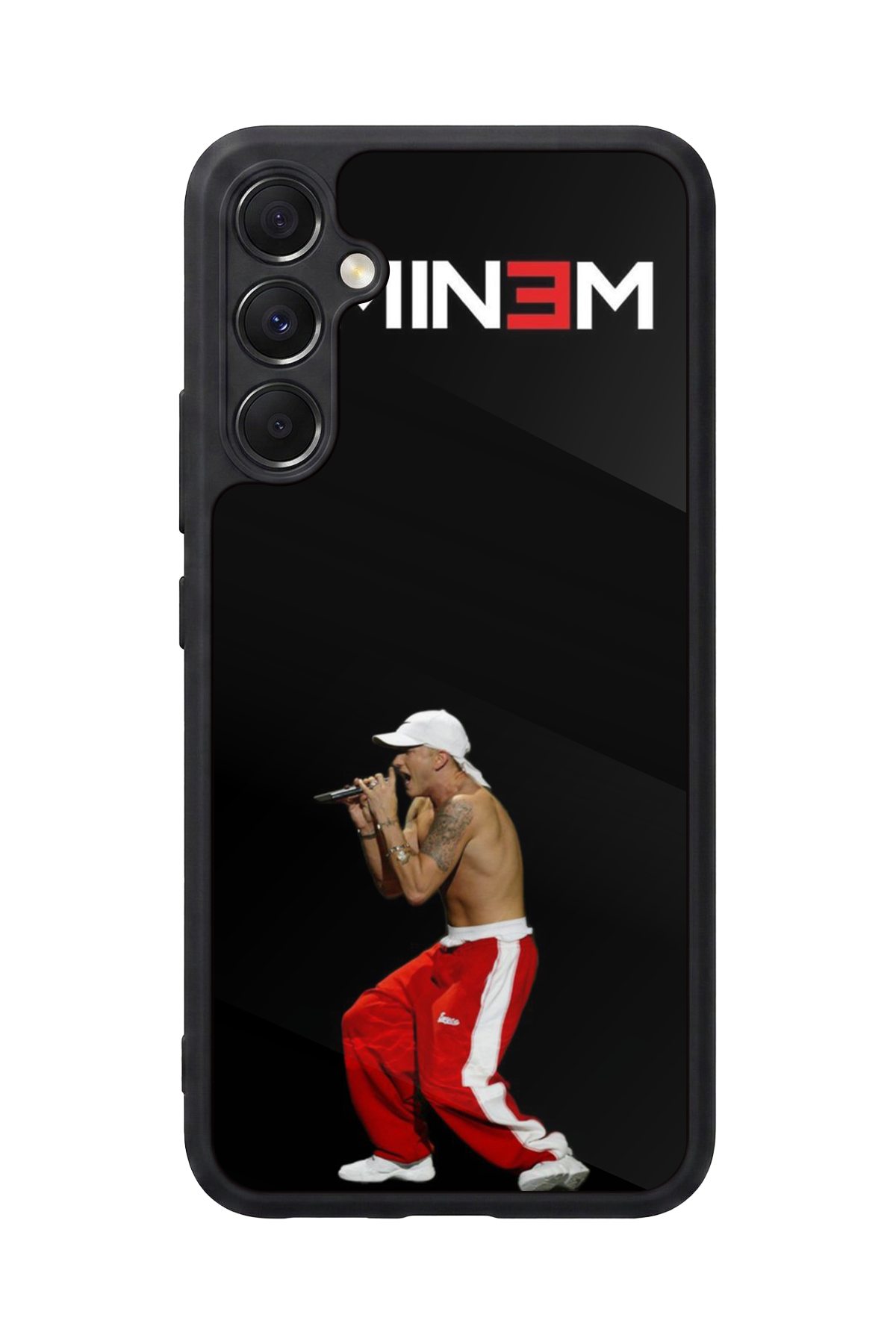 Samsung Galaxy M34 Uyumlu Eminem Tasarımlı Glossy Premium Kılıf