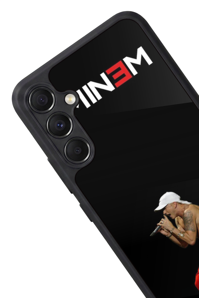 Samsung Galaxy M34 Uyumlu Eminem Tasarımlı Glossy Premium Kılıf