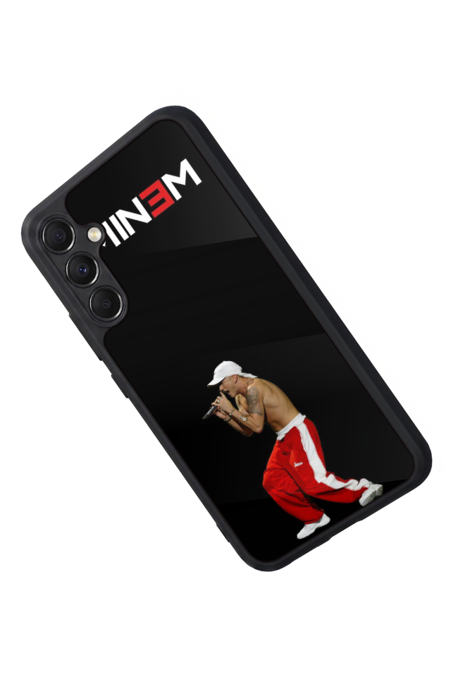 Samsung Galaxy M34 Uyumlu Eminem Tasarımlı Glossy Premium Kılıf