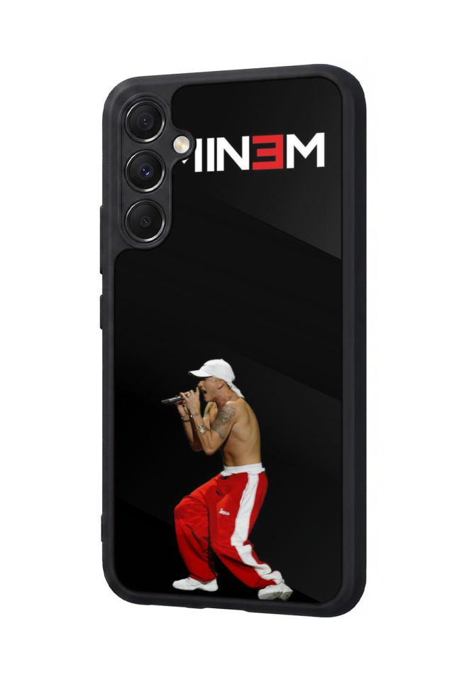 Samsung Galaxy M34 Uyumlu Eminem Tasarımlı Glossy Premium Kılıf