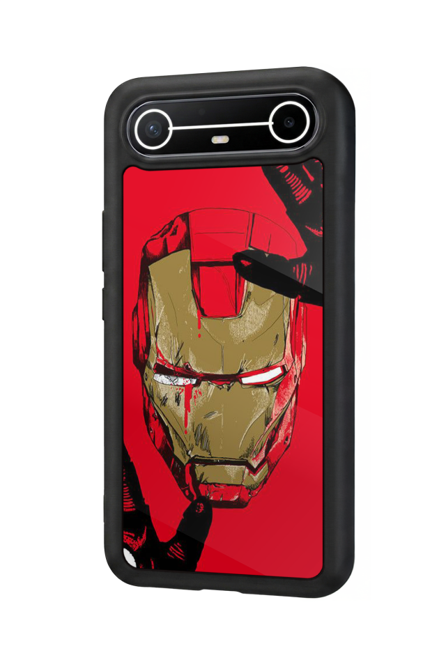 Tecno Spark Slim 5G Uyumlu  Iron Man ( Demir Adam ) Tasarımlı Glossy Premium Kılıf