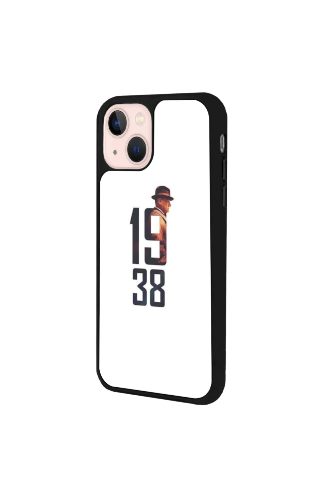 iPhone 13 Mini Uyumlu Mustafa Kemal Ataturk Tasarımlı Glossy Premium Kılıf