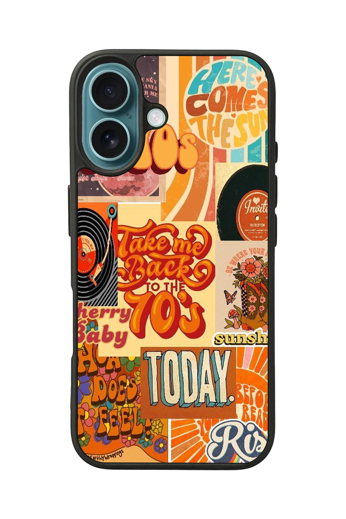 iPhone 16 Plus Uyumlu Poster Tasarımlı Glossy Premium Kılıf