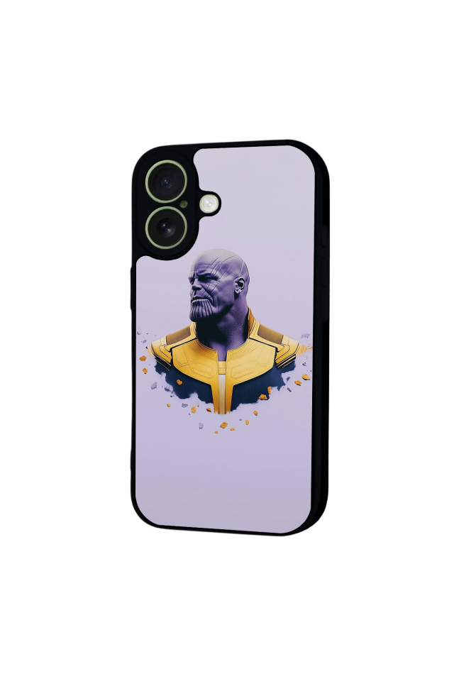 iPhone 17 Uyumlu Thanos Tasarımlı Glossy Premium Kılıf