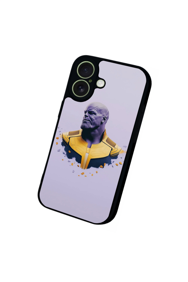 iPhone 17 Uyumlu Thanos Tasarımlı Glossy Premium Kılıf