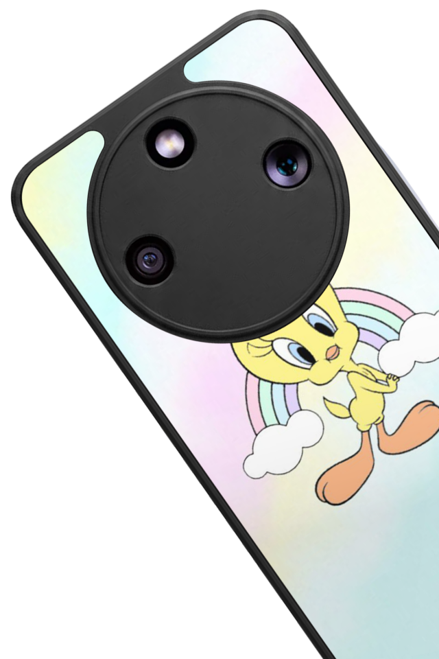Honor Magic 8 Lite Uyumlu Tweety Tasarımlı Glossy Premium Kılıf