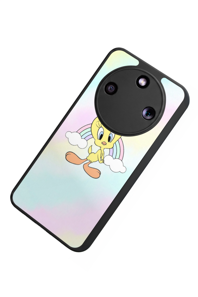 Honor Magic 8 Lite Uyumlu Tweety Tasarımlı Glossy Premium Kılıf