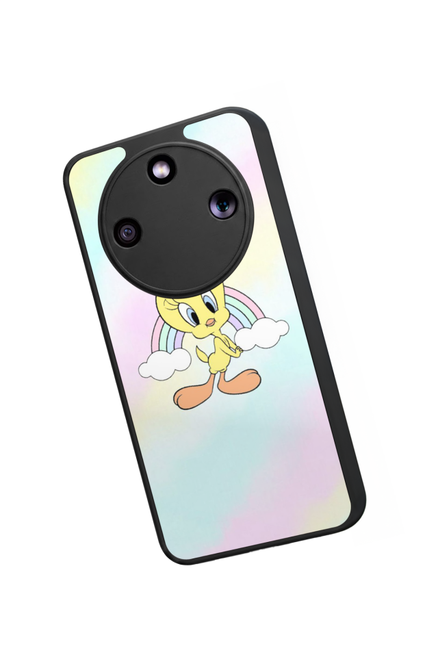 Honor Magic 8 Lite Uyumlu Tweety Tasarımlı Glossy Premium Kılıf