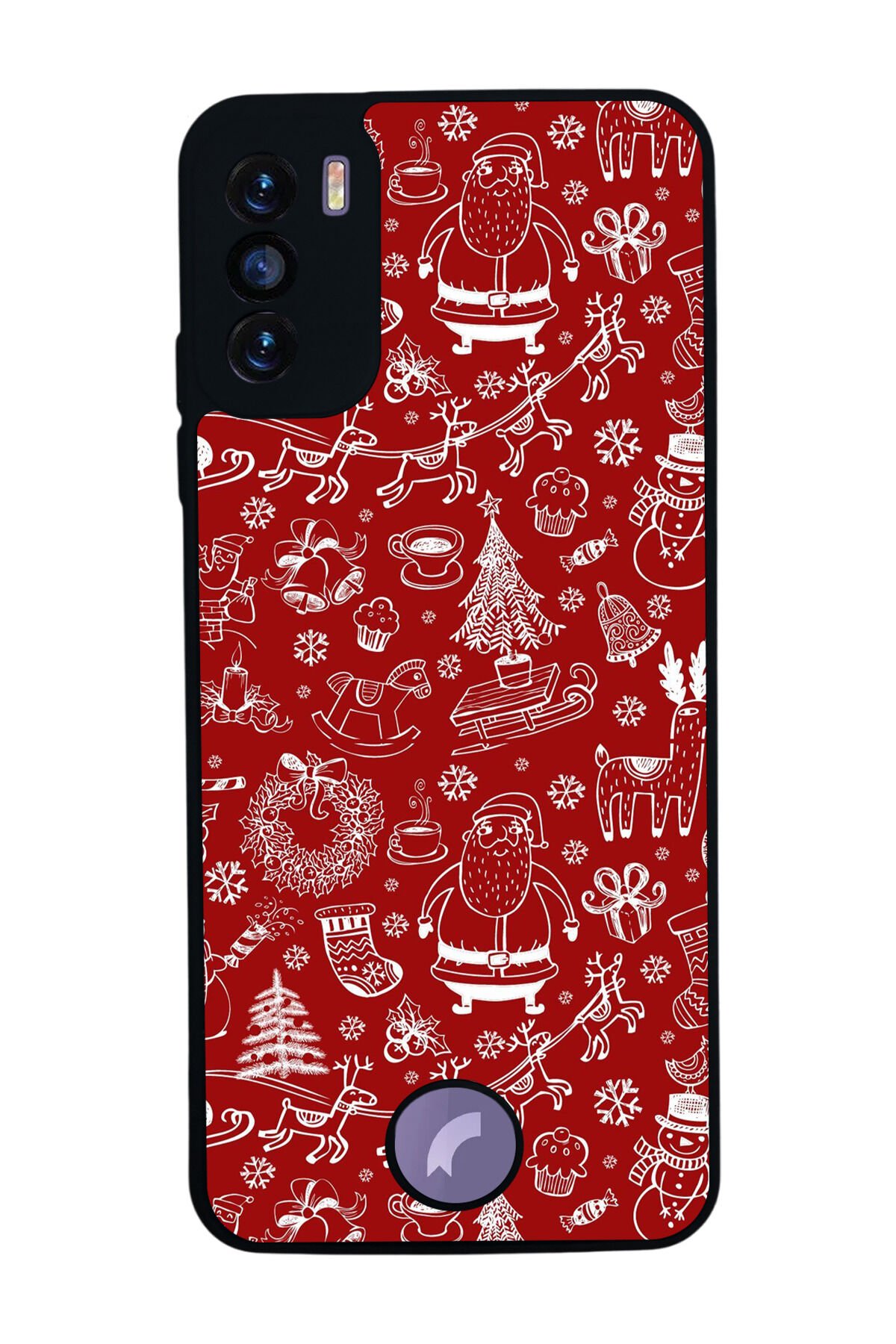 Reeder S19 Max Pro S Uyumlu Yilbasi Christmas Tasarımlı Glossy Premium Kılıf