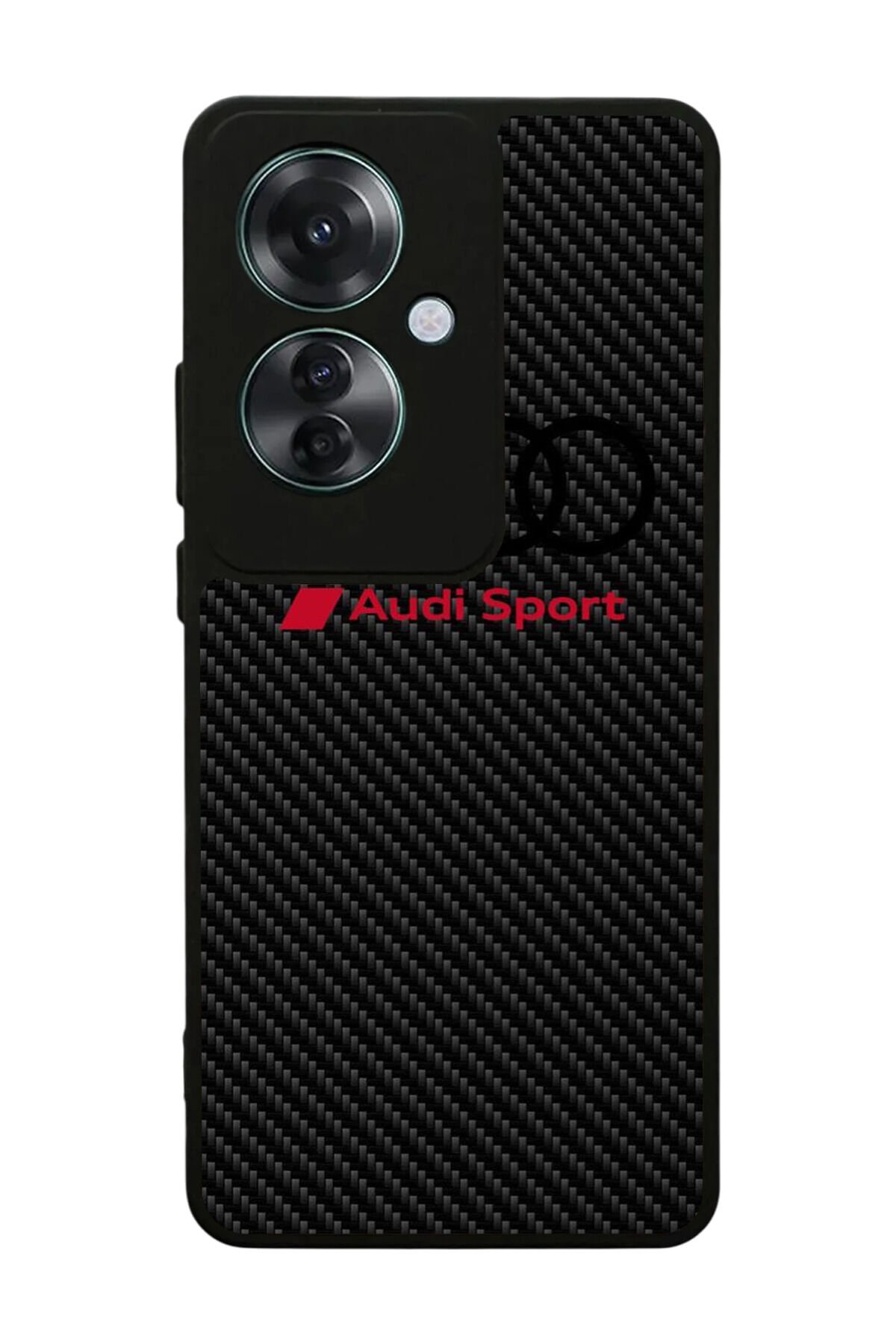 Oppo Reno 11F Uyumlu Audi Tasarımlı Glossy Premium Kılıf