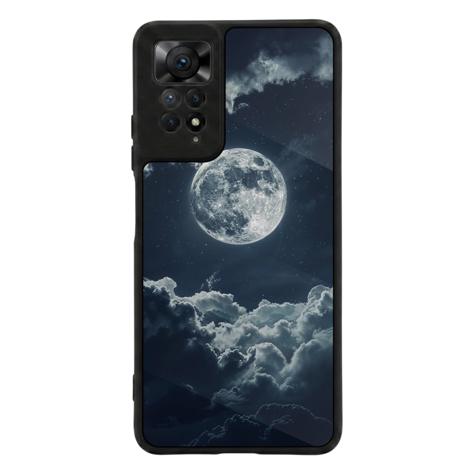 Xiaomi Redmi Note 11 Pro Uyumlu Ay Tasarımlı Glossy Premium Kılıf