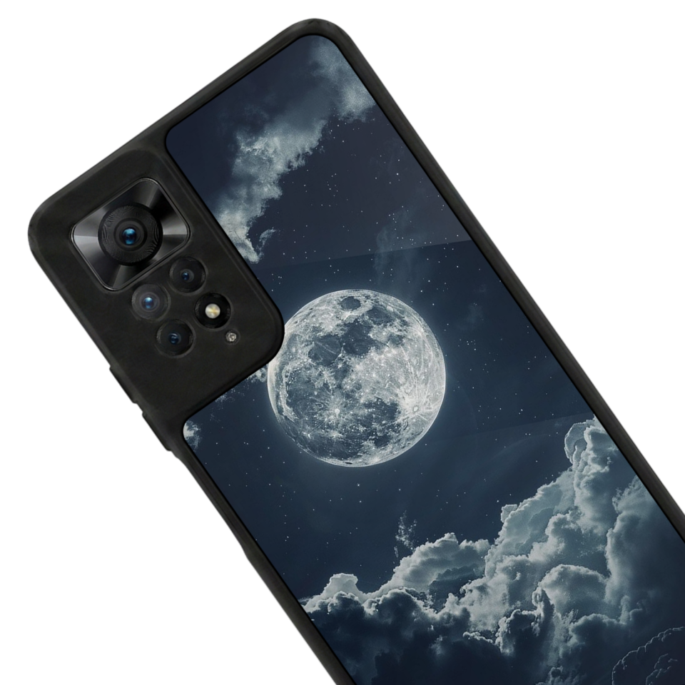 Xiaomi Redmi Note 11 Pro Uyumlu Ay Tasarımlı Glossy Premium Kılıf