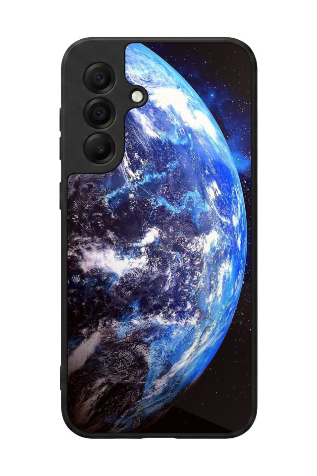 Samsung Galaxy A17 Uyumlu Ay Tasarımlı Glossy Premium Kılıf