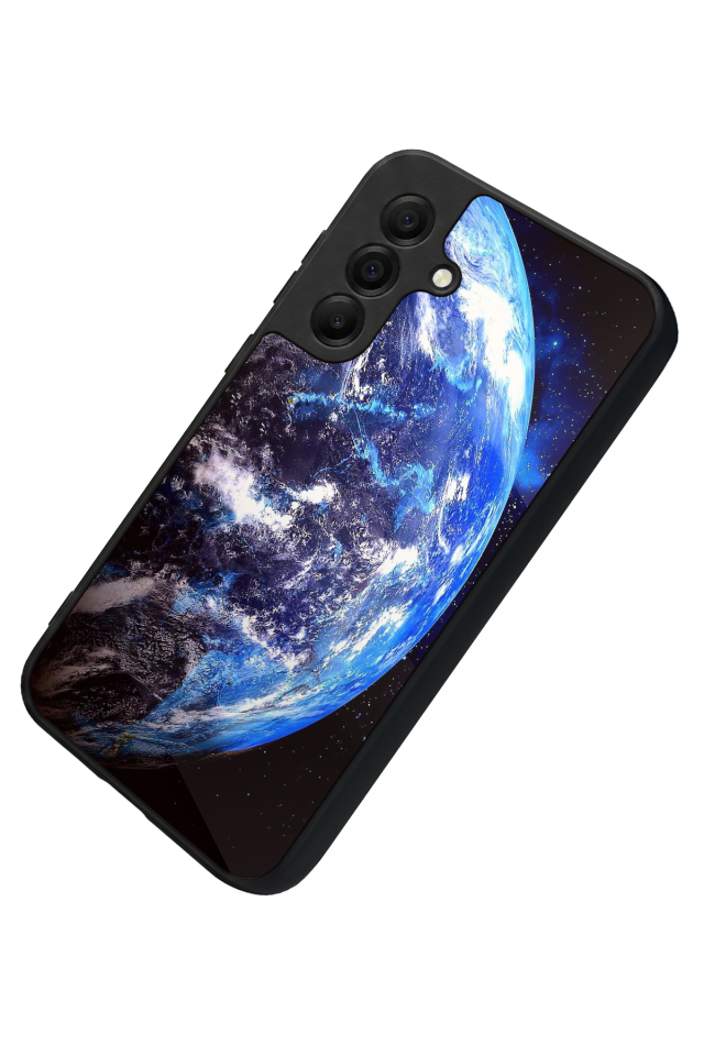 Samsung Galaxy A17 Uyumlu Ay Tasarımlı Glossy Premium Kılıf