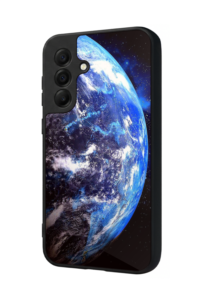 Samsung Galaxy A17 Uyumlu Ay Tasarımlı Glossy Premium Kılıf