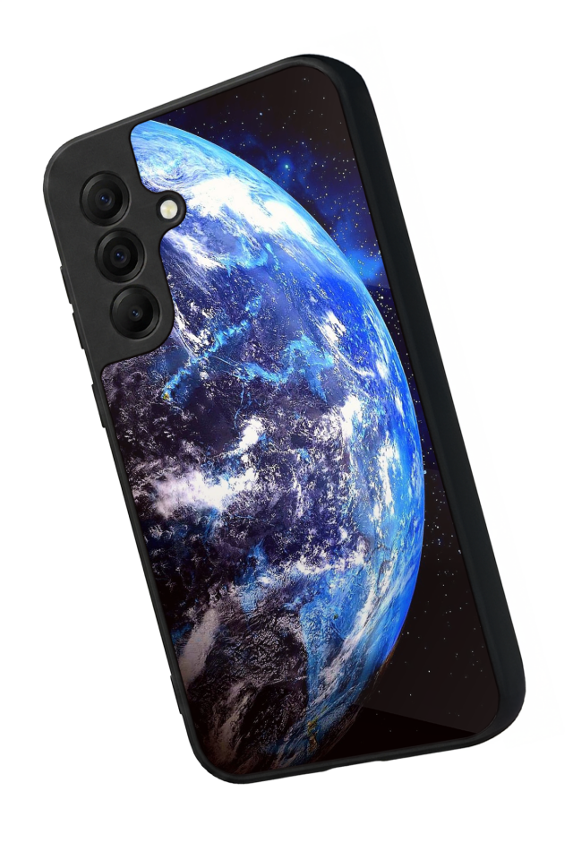 Samsung Galaxy A17 Uyumlu Ay Tasarımlı Glossy Premium Kılıf