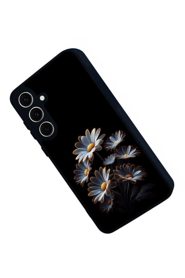 Samsung Galaxy A16 Uyumlu Cicek Tasarımlı Glossy Premium Kılıf