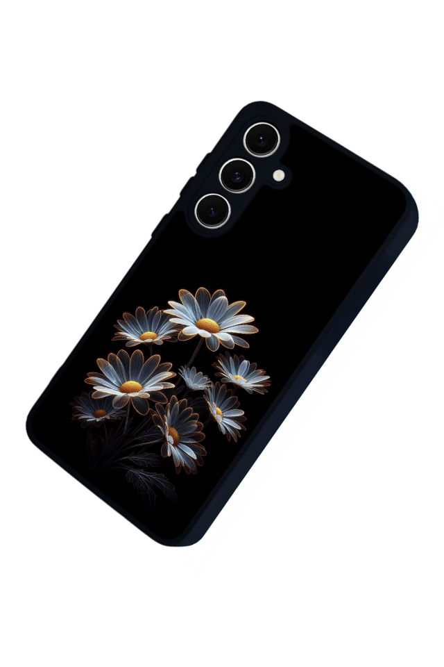 Samsung Galaxy A16 Uyumlu Cicek Tasarımlı Glossy Premium Kılıf