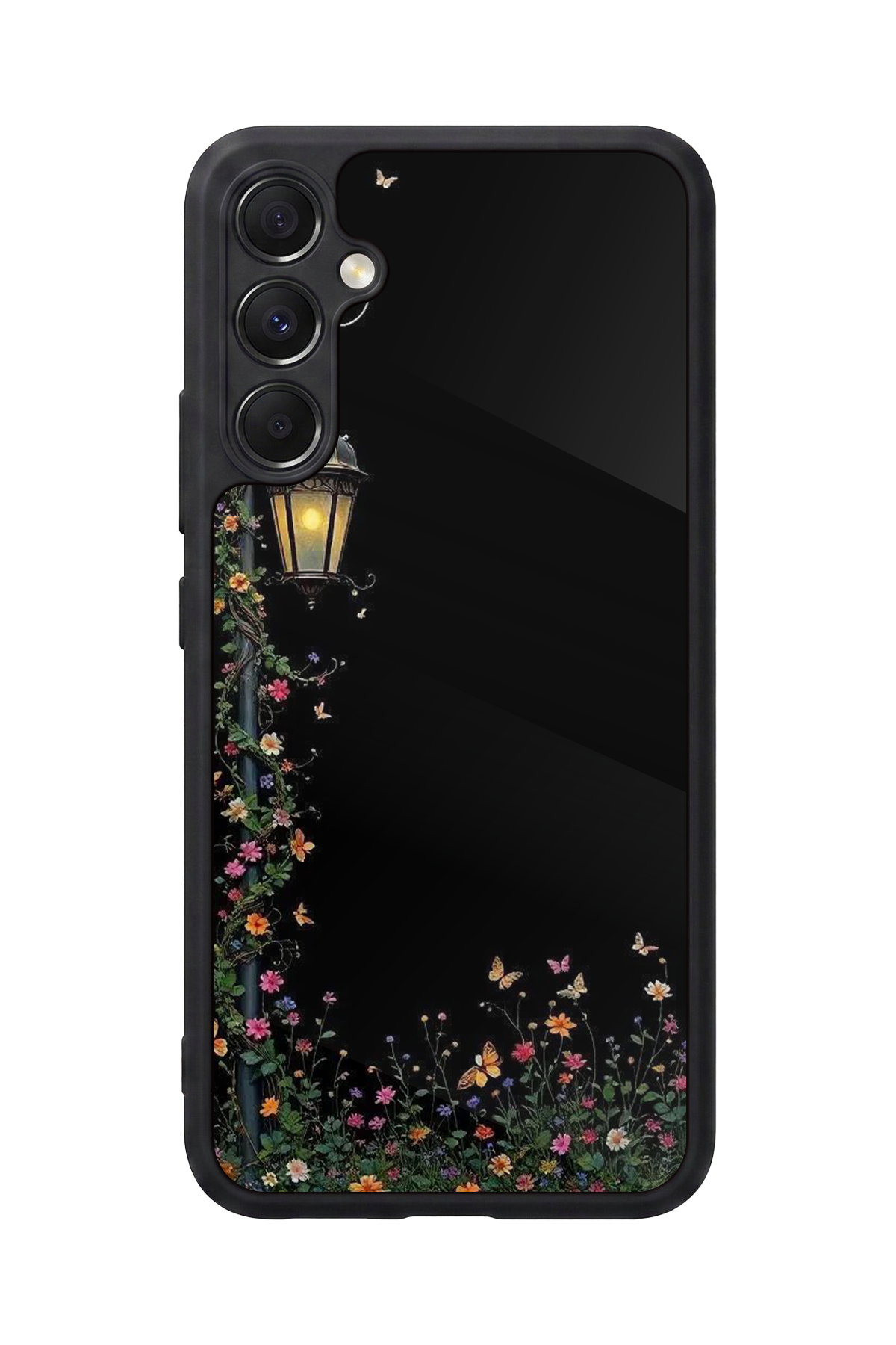 Samsung Galaxy A34 Uyumlu Floral Tasarımlı Glossy Premium Kılıf