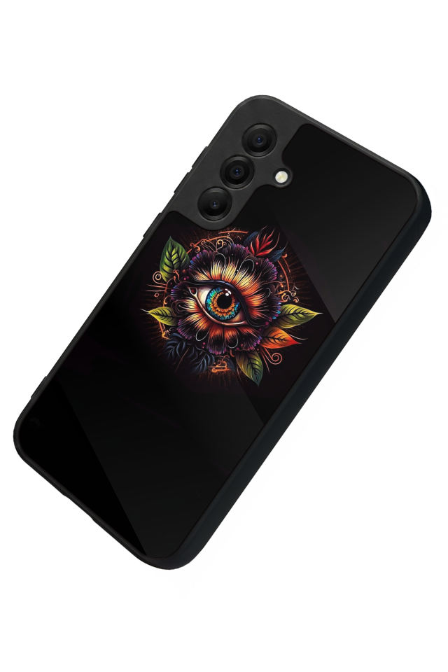 Samsung Galaxy A17 Uyumlu Göz Tasarımlı Glossy Premium Kılıf