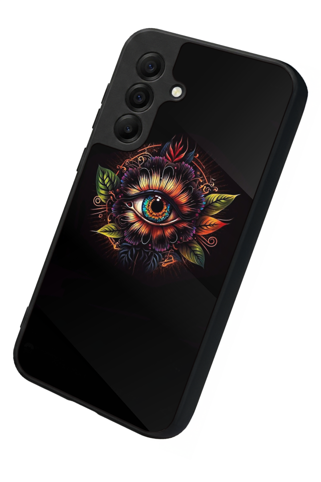 Samsung Galaxy A17 Uyumlu Göz Tasarımlı Glossy Premium Kılıf
